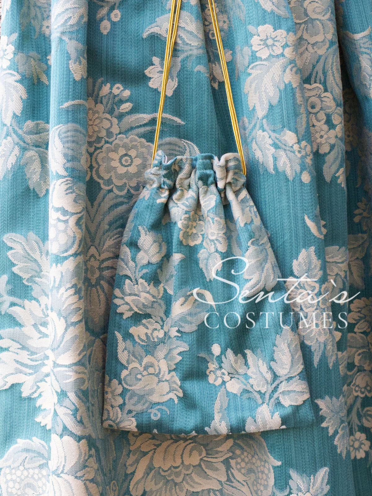 Green Renaissance dress 44-46 (EU) – handmade